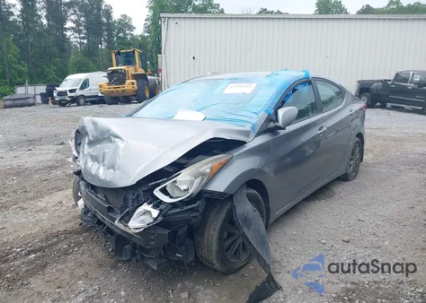 2015 Hyundai Elantra Se из США, поврежденный, VIN KMHDH4AE7FU278094